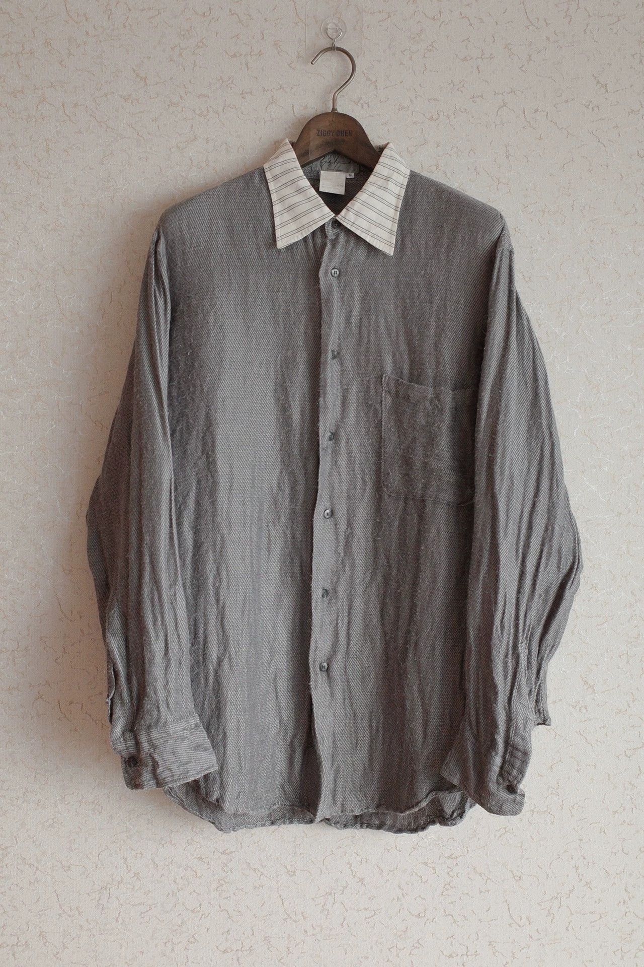 Yohji Yamamoto Yohji Yamamoto 96SS Flower&Boy Silk-Linen Shirt M Size US M / EU 48-50 / 2 - 1 Thumbnail