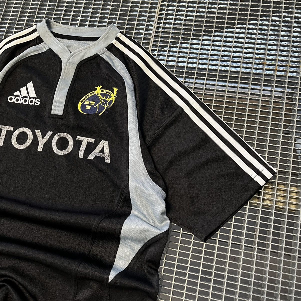 Adidas 2008 Adidas Munster Rugby Jersey Tee T-shirt Blokecore Y2K Size US M / EU 48-50 / 2 - 3 Thumbnail