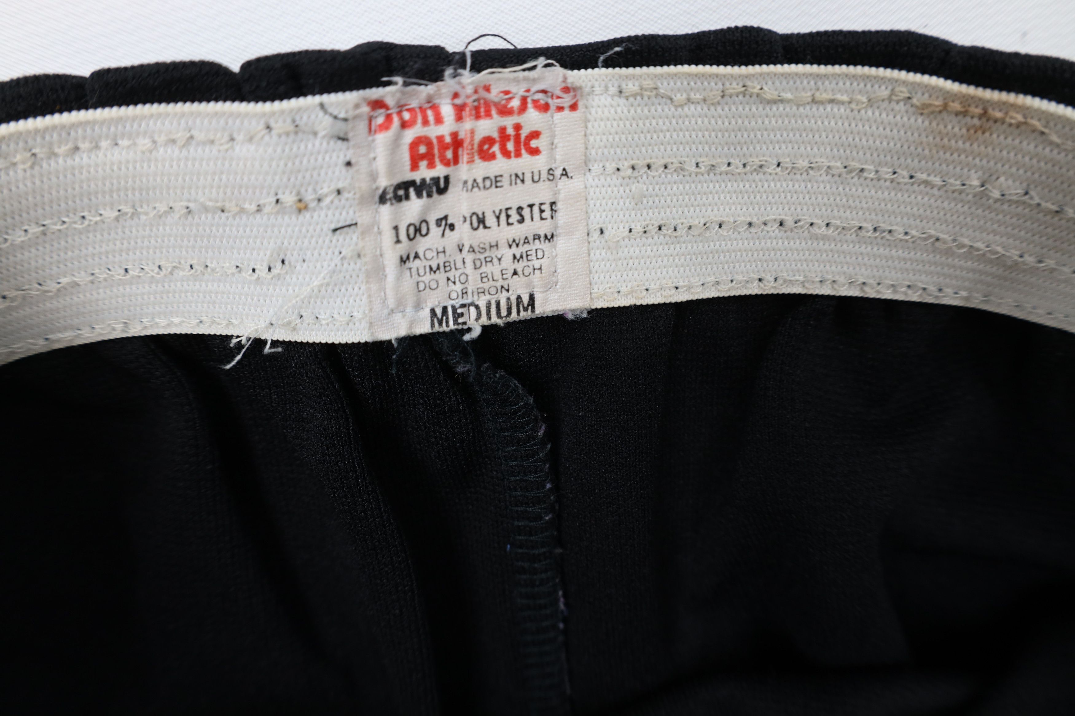 Vintage Vintage 70s Streetwear Jogging Soccer Shorts Black Knit USA Size US 32 / EU 48 - 7 Thumbnail