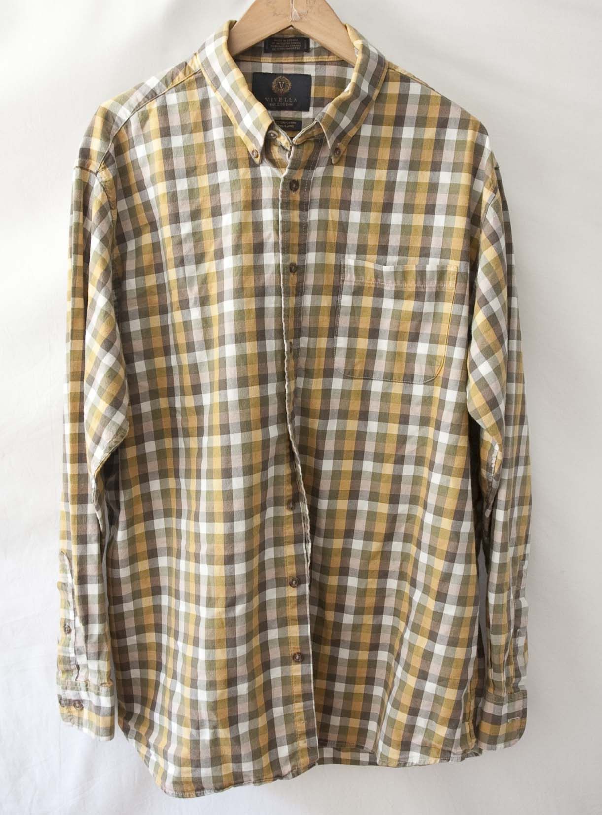 Viyella Viyella Shirt Flannel Made in Canada Size XL Size US XL / EU 56 / 4 - 1 Thumbnail