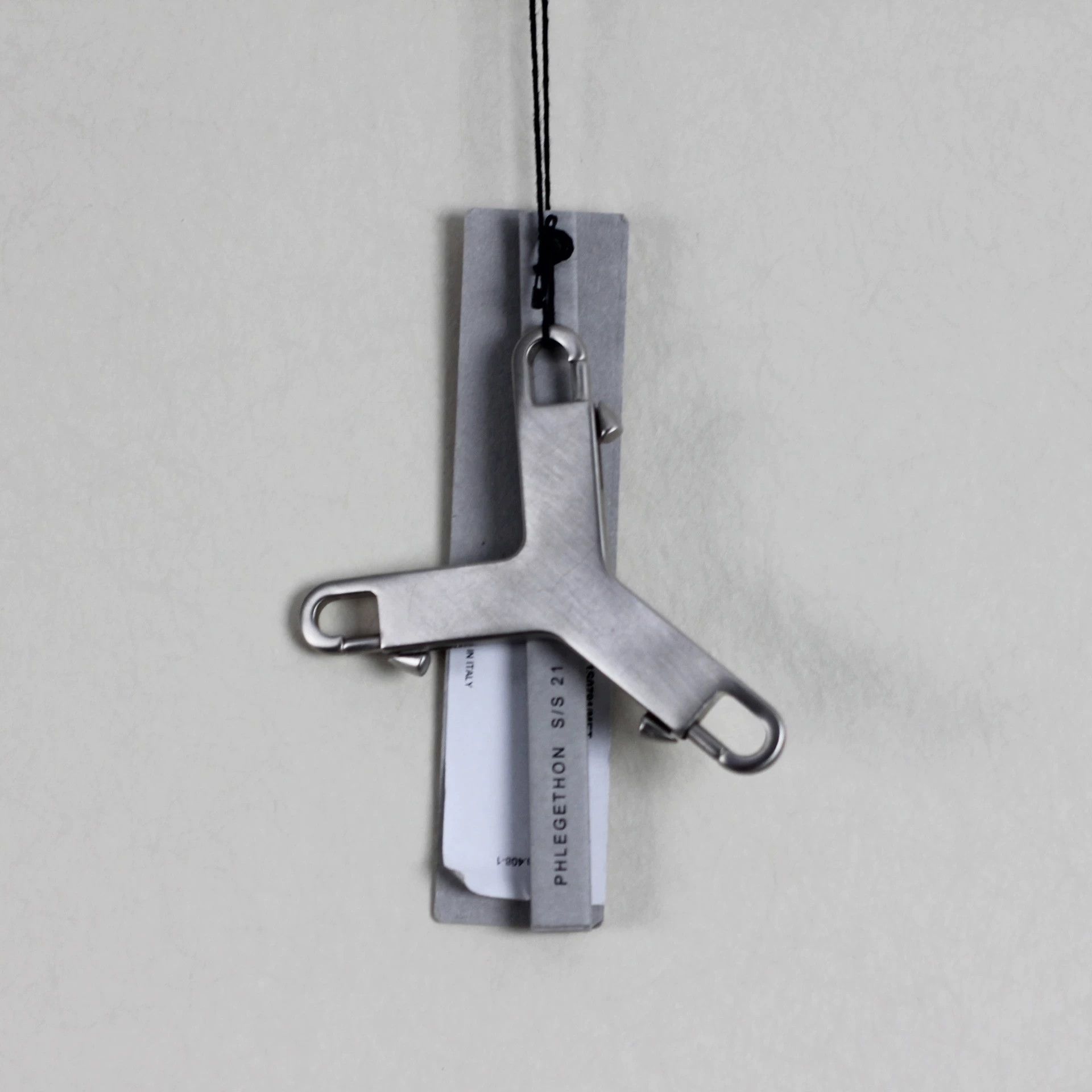 Rickowens Main Line Steel Keychain Necklace Accessory