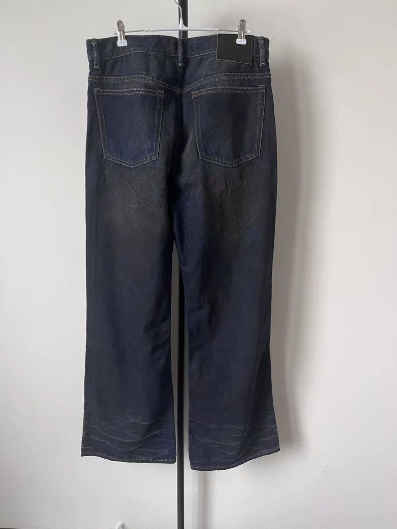 Acne Studios Acne Studios Wavy cat whiskers, mid-waist loose, wide-leg Size US 32 / EU 48 - 2 Thumbnail
