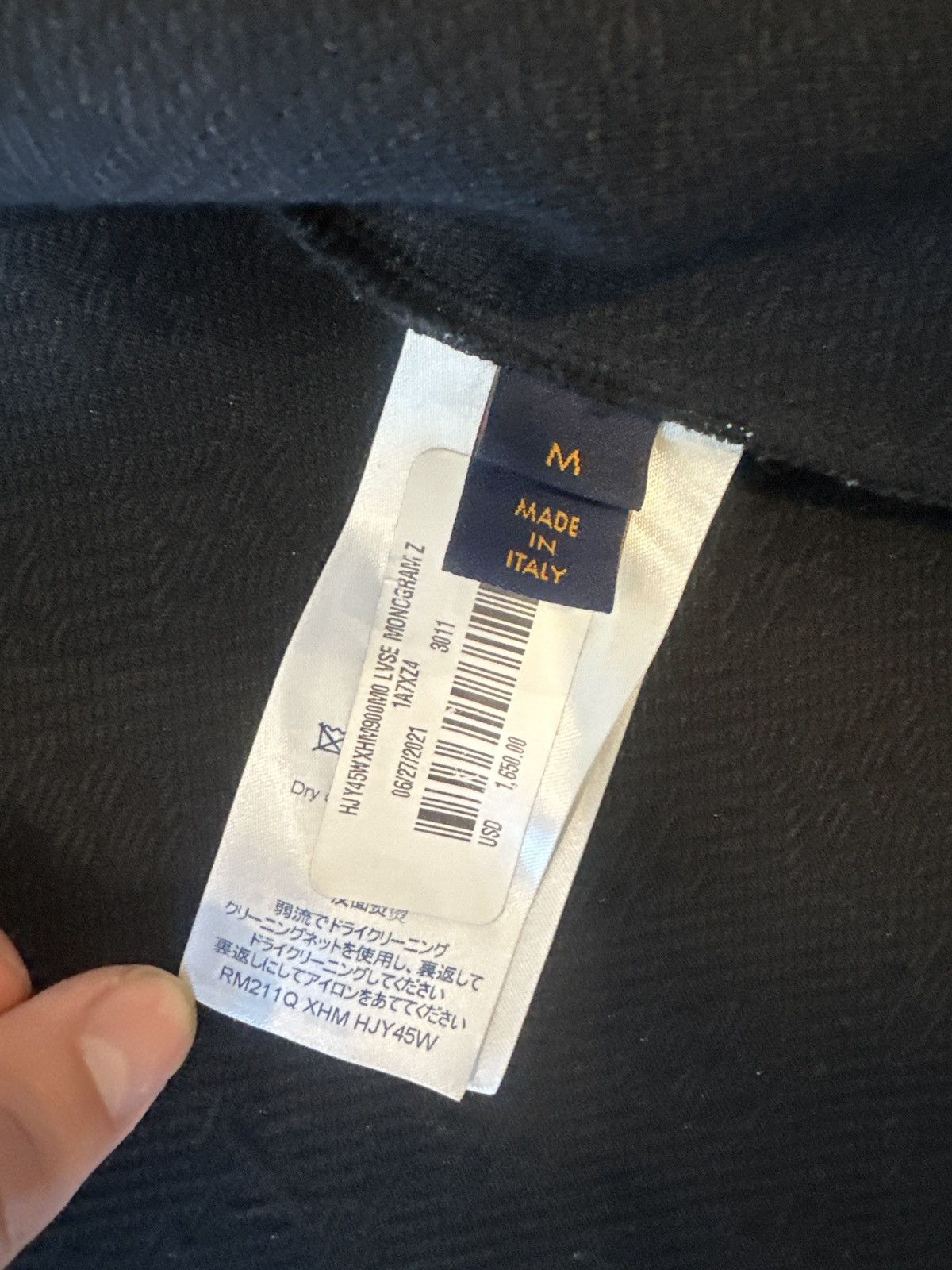 Louis Vuitton Louis Vuitton Monogram Zip-Through Top Size M