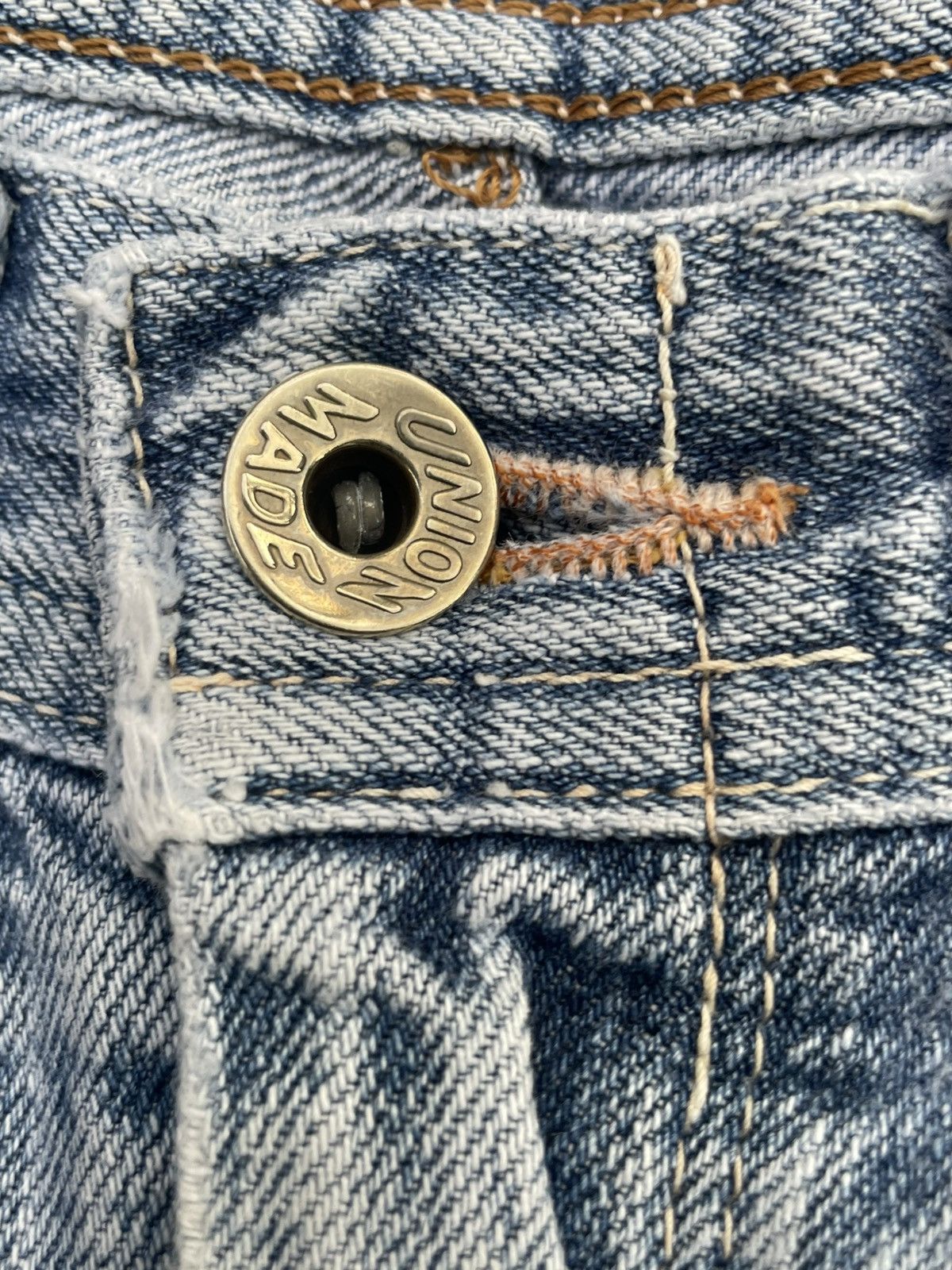 Lee × Vintage Vintage Lee Union Made Narrow Jeans Size US 32 / EU 48 - 20 Thumbnail