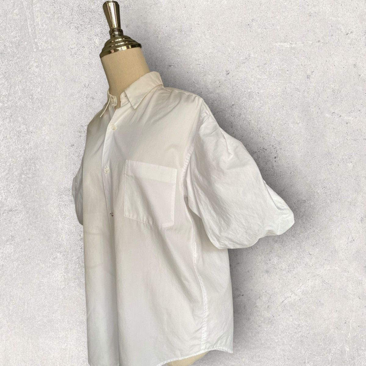 Comme des Garcons Vintage 90’s Ruffle Sleeve Shirt Size M / US 6-8 / IT 42-44 - 6 Thumbnail
