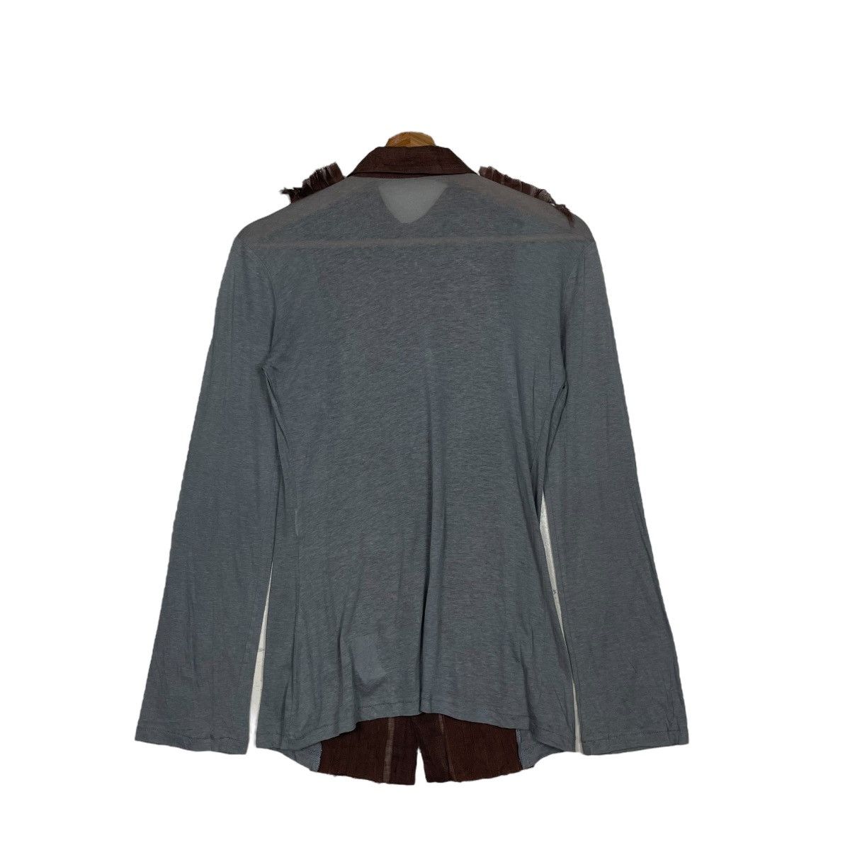 Yohji Yamamoto Runway Yohji Yamamoto Spring Summer Collection Blouse Jacket Size S / US 4 / IT 40 - 9 Thumbnail