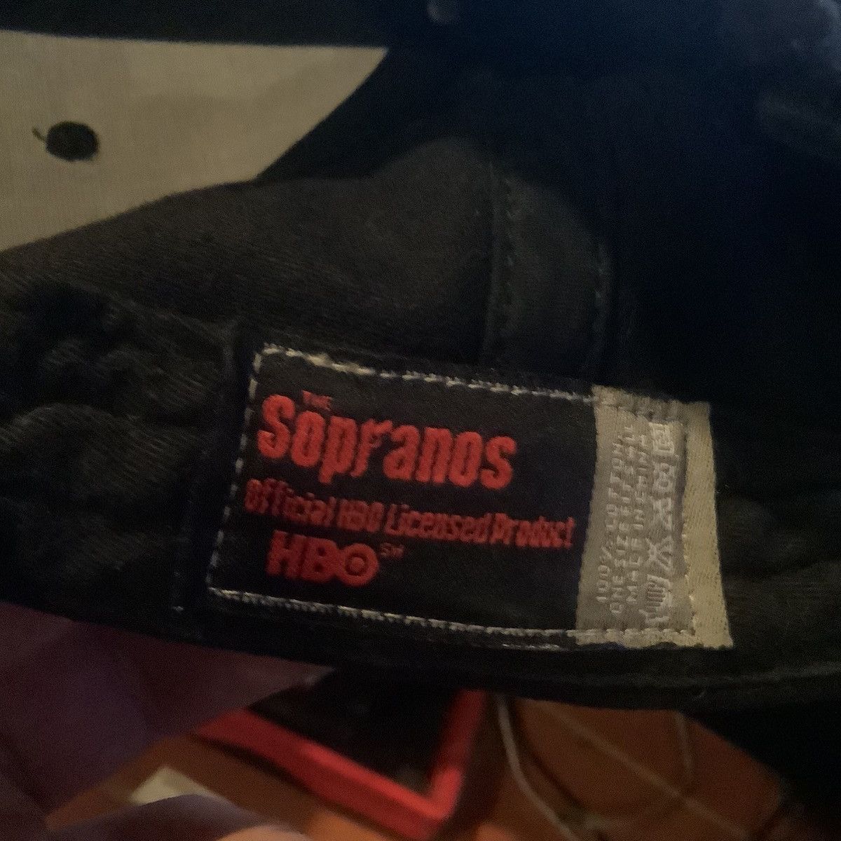 Vintage Vintage The Sopranos HBO Movie TV Promo Strapback hat Size ONE SIZE - 4 Thumbnail