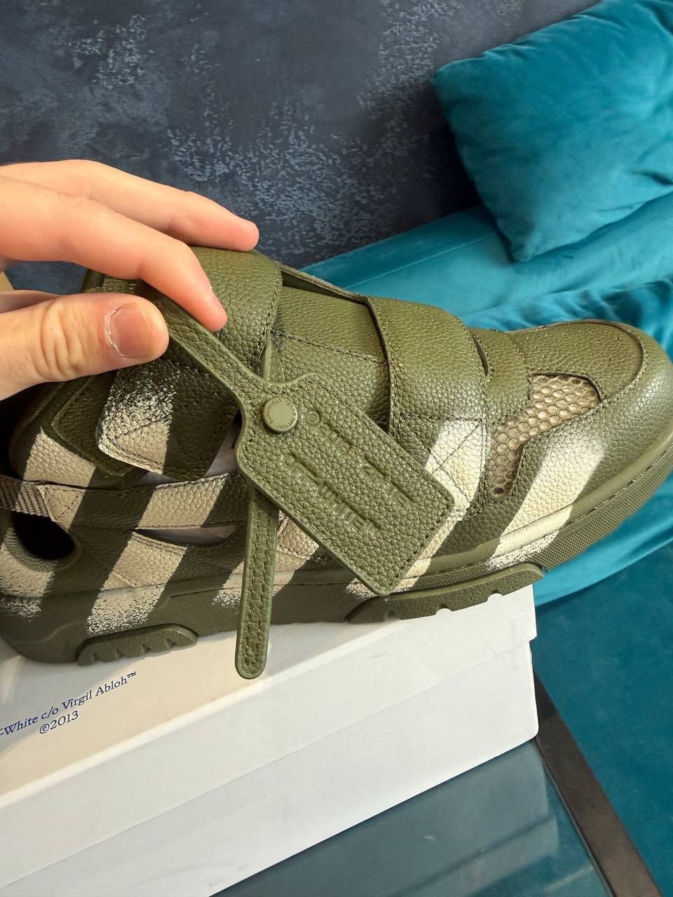 Off-White Off-White Out Of Office sandal Size US 10 / EU 43 - 10 Thumbnail