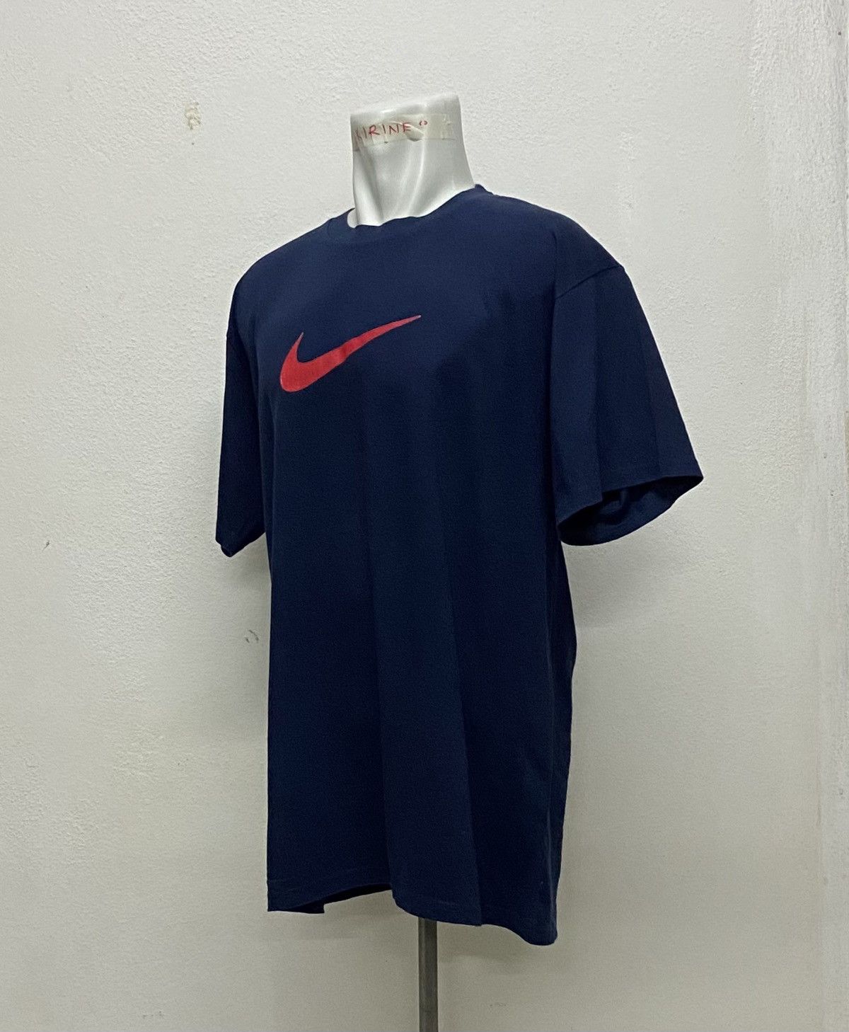Nike × Vintage VINTAGE NIKE SWOOSH TEE Size US XL / EU 56 / 4 - 5 Thumbnail