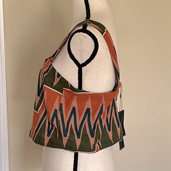 Veronica Beard Veronica Beard Tiffany Crop Top Size L / US 10 / IT 46 - 2 Thumbnail