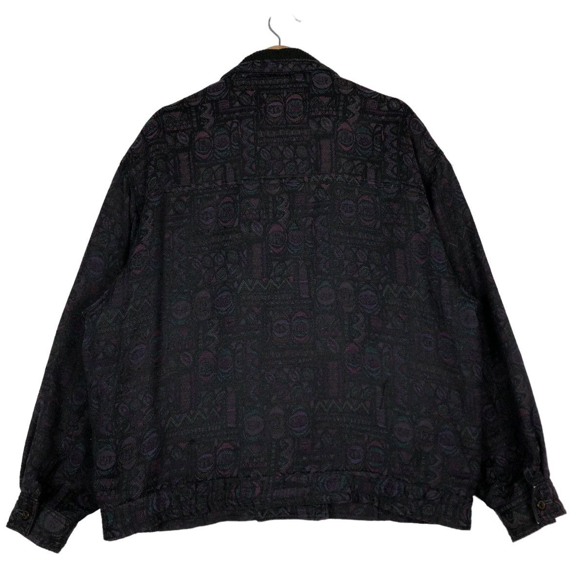 Japanese Brand Vintage Bomber Jacket Arora Full Print Double Breast Collar Size US L / EU 52-54 / 3 - 8 Thumbnail