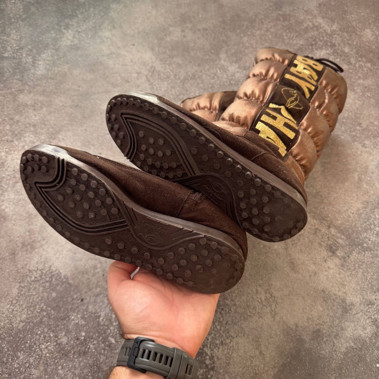 Hysteric Glamour Baby Phat Vintage Iconic Glamour Y2K Moon Boots Size US 7 / IT 37 - 14 Thumbnail