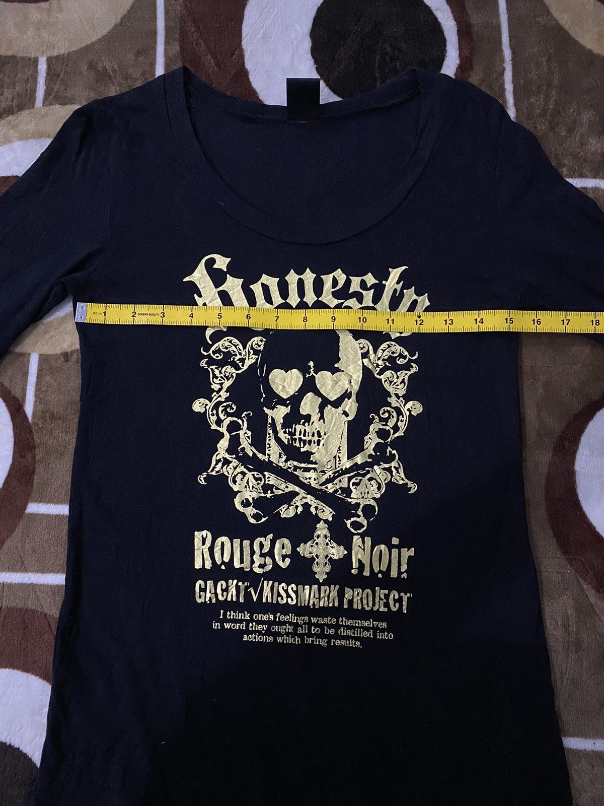 Hysteric Glamour × If Six Was Nine × Japanese Brand Y2k Kissmark skull ifsixwasnine longsleeve Size L / US 10 / IT 46 - 8 Thumbnail