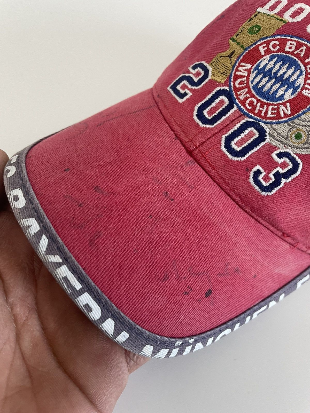 Japanese Brand Vintage Men’s Cap FC BAYERN MUNCHEN 2003 Size ONE SIZE - 7 Thumbnail