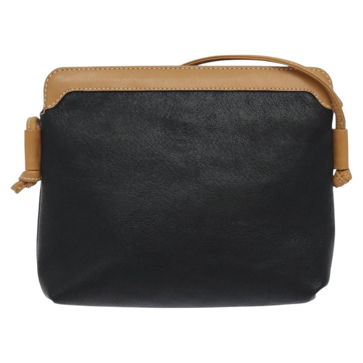 Gucci GUCCI Shoulder Bag Leather Black Size ONE SIZE - 3 Thumbnail