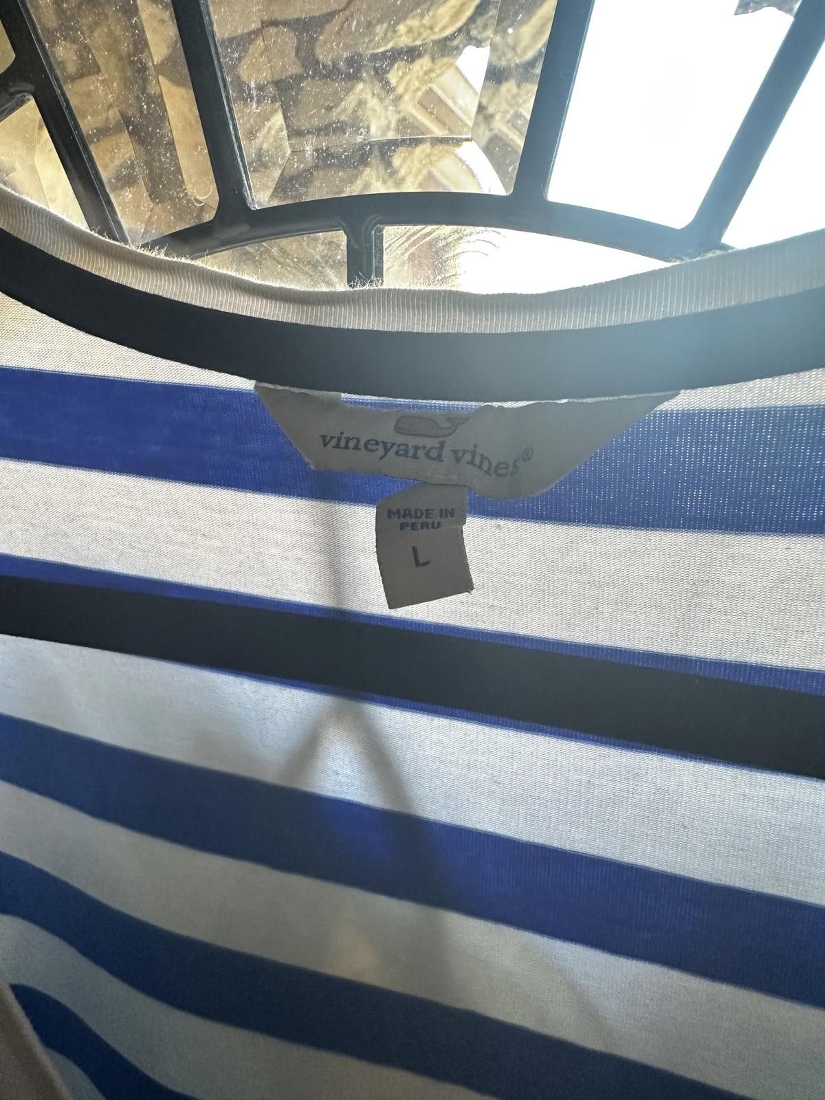Vineyard Vines Vineyard Vines Striped Maxi Dress - Size L Size L / US 10 / IT 46 - 4 Thumbnail