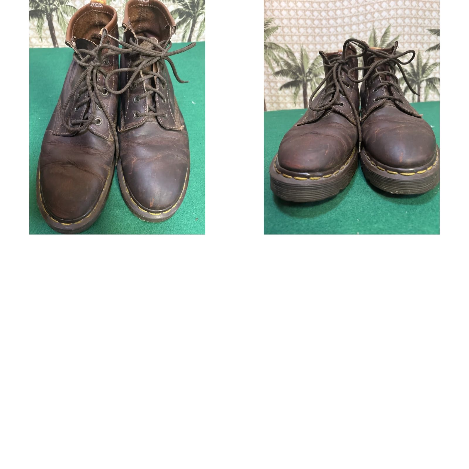 Dr. Martens Boots Brown Made in England  Leather Grunge Mens Size US 9 Dr. Martens Brown Vintage Shoes for Men for sale - eBay main image 4