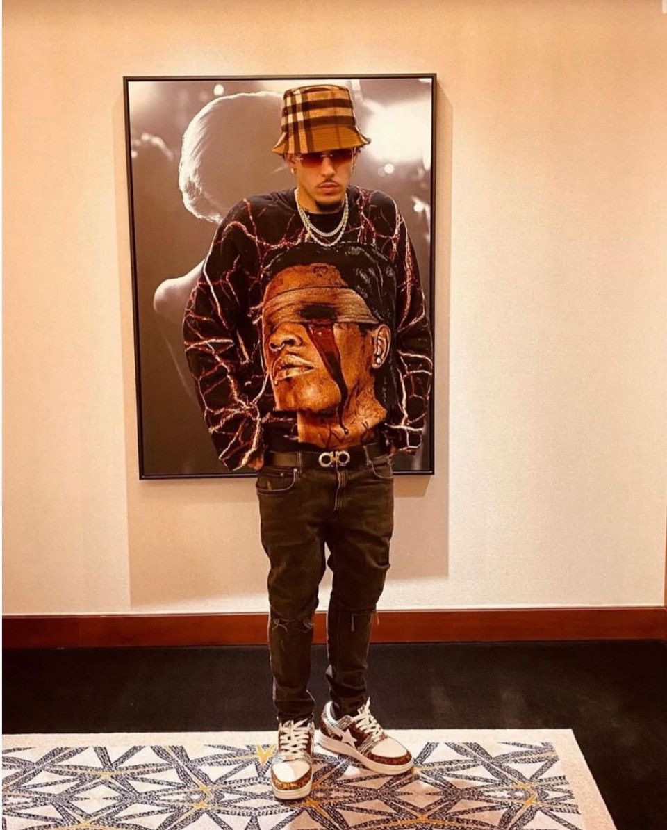 Other Streetwear Starving Young Thug SLATT Tapestry crewneck Size US L / EU 52-54 / 3 - 1 Thumbnail