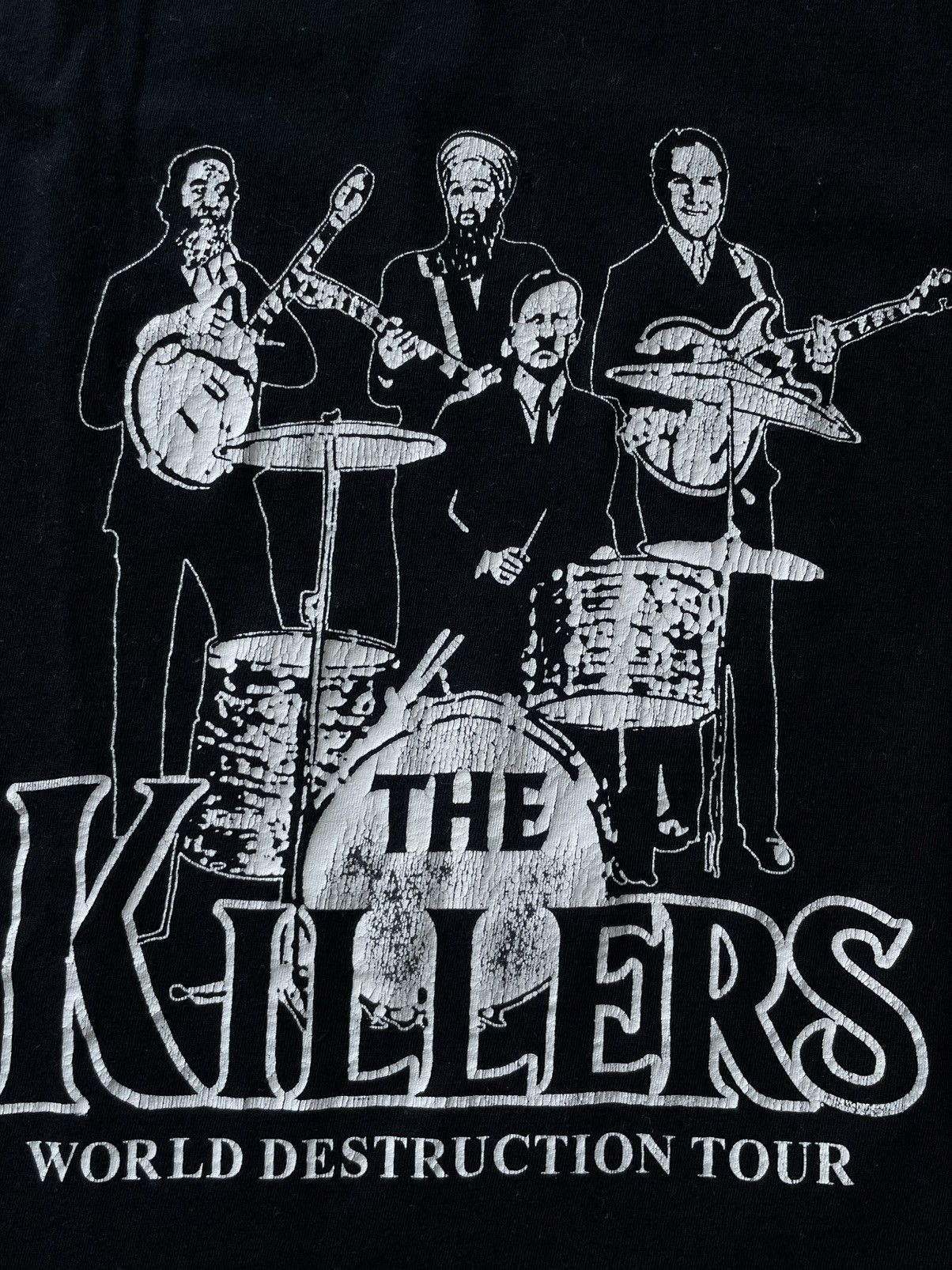 Band Tees Vintage 00’s The killers World Destruction Tour T Shirt RARE Size US M / EU 48-50 / 2 - 4 Thumbnail