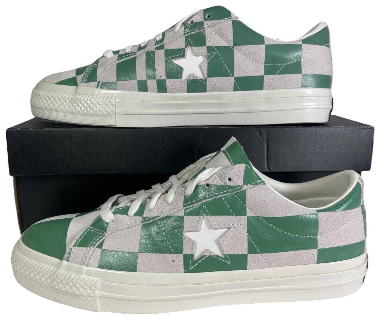 Converse Converse One Star Ox White Checkered Green 172353C Men's 9 Size US 9 / EU 42 - 1 Thumbnail