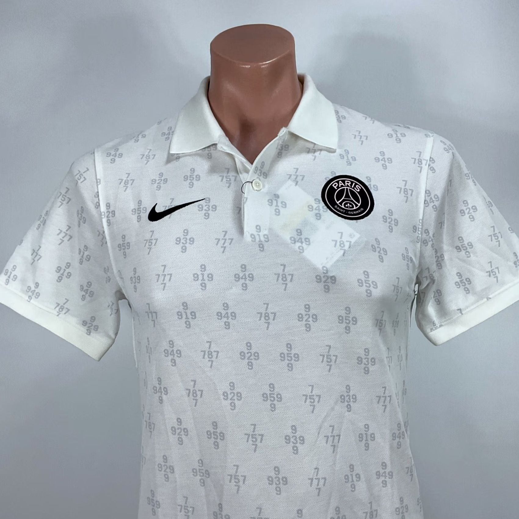 Nike Nike Training Polo Shirt Paris Saint Germain Men’s SG White Cotton S NWT Short Sleeve Collared Logo Embroidered Shirt Polo Mens Size US S / EU 44-46 / 1 - 3 Thumbnail