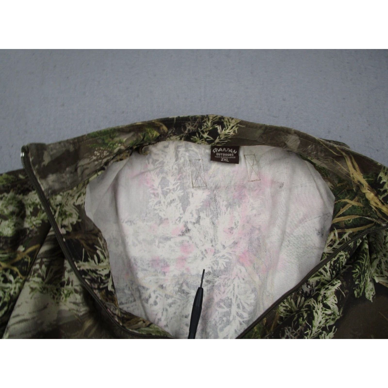 Etro VINTAGE Spartan Outdoors Mens 2XL Jacket Green CAMO Full Zip Bomber Jacket Size US XXL / EU 58 / 5 - 6 Thumbnail