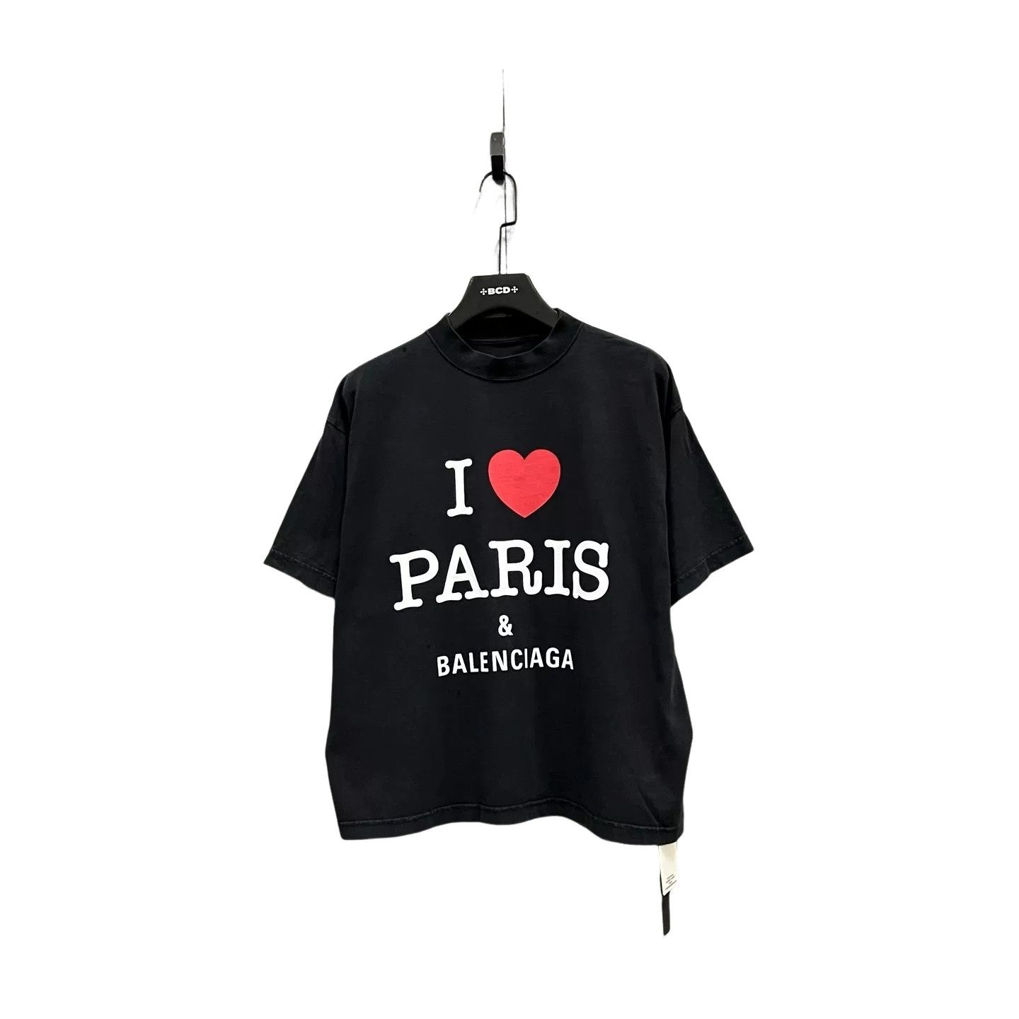 Balenciaga Balenciaga souvenir series I LOVE Paris T-shirt | Grailed