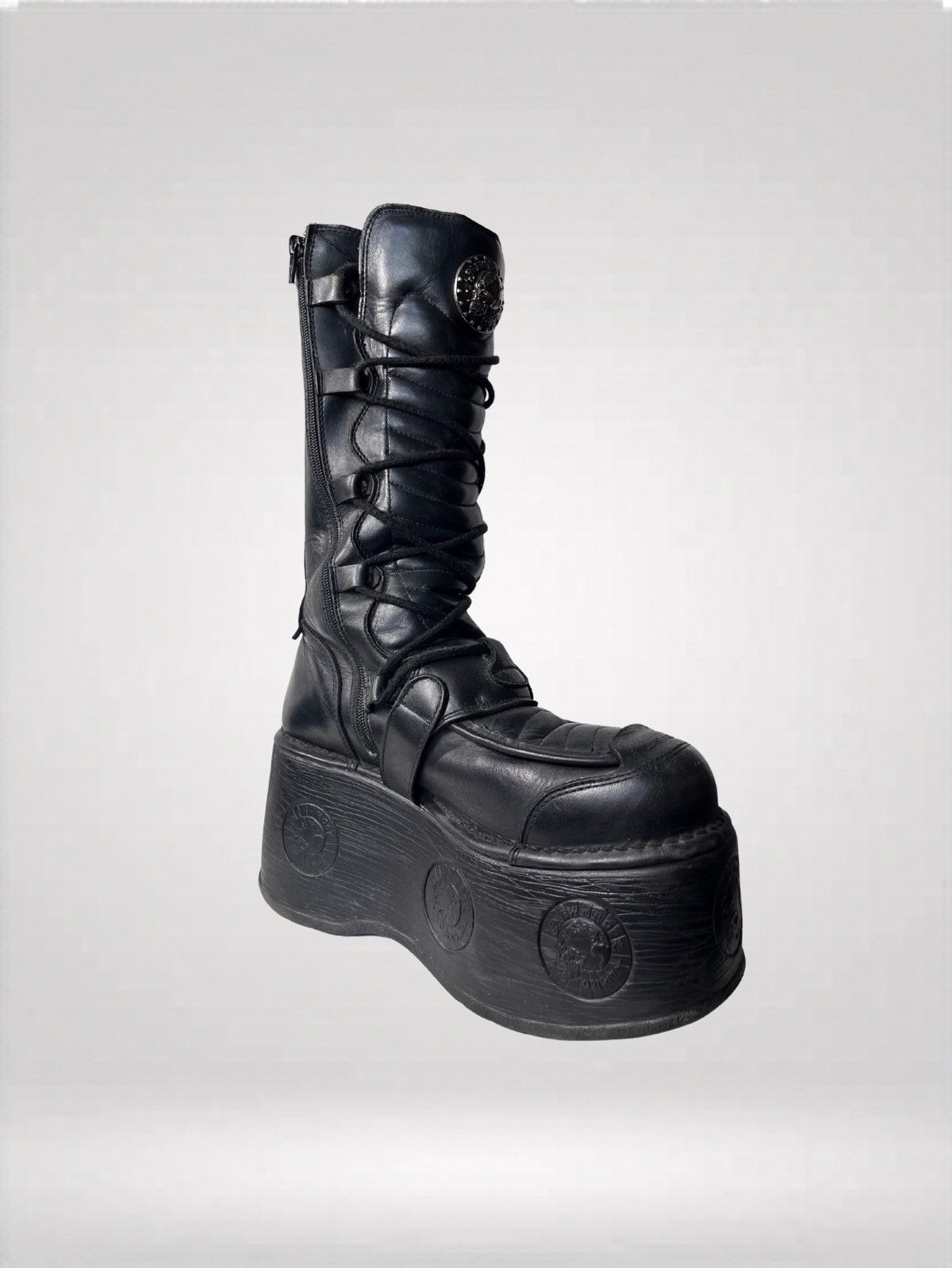 New Rock New Rock Platform Boots - High Platform Size US 8 / EU 41 - 4 Thumbnail