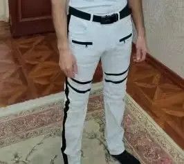 Japanese Brand Streetwear Cotton Male Casual Joggers Size US 31 - 3 Thumbnail