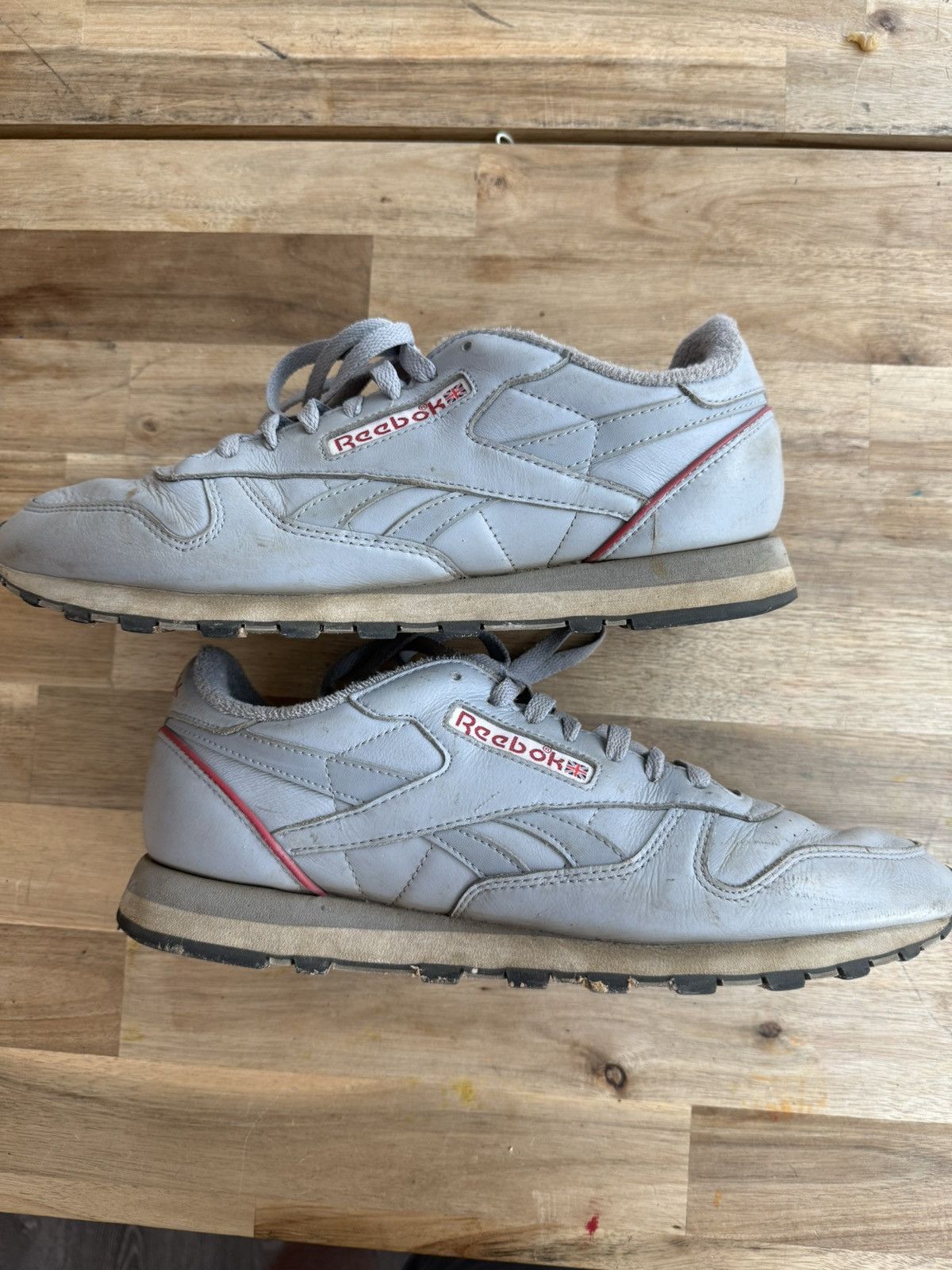 Reebok × Vintage Grey vintage Reebok Size US 12 / EU 45 - 4 Thumbnail