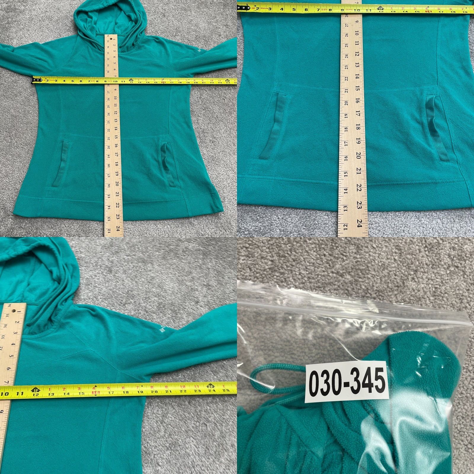 Vintage Columbia Glacial III Fleece Pullover Hoodie Sweatshirt Womens Small Green Casual Size S / US 4 / IT 40 - 8 Thumbnail