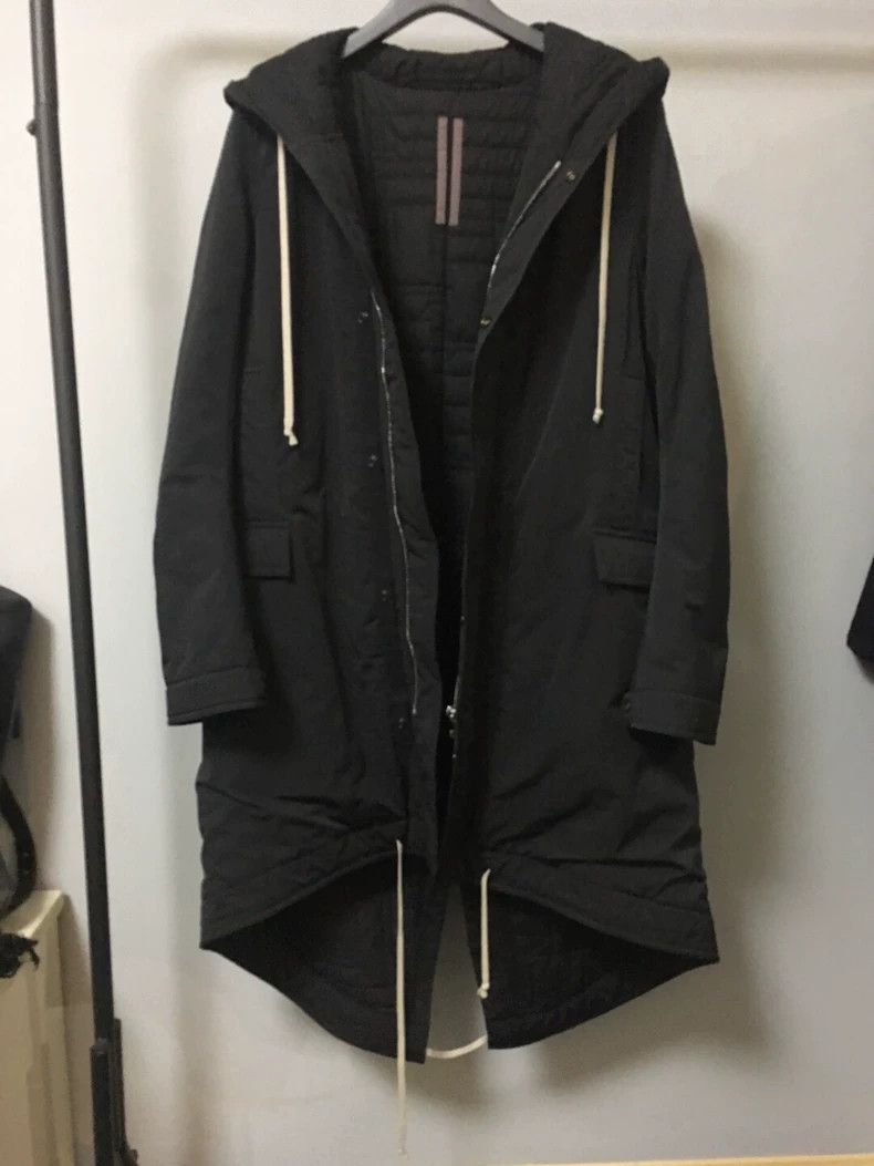 Rick Owens Rick Owens DRKSHDW Fishtail Parka Coat Size US M / EU 48-50 / 2 - 1 Thumbnail