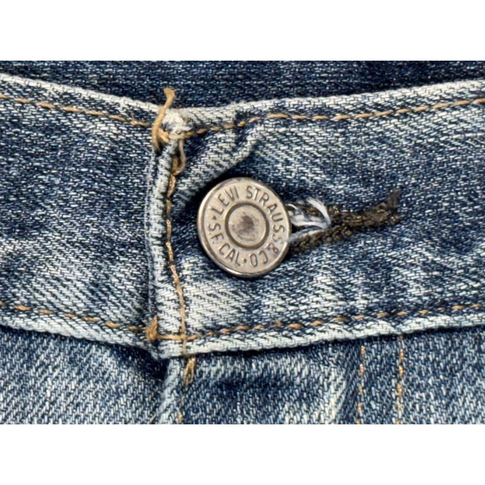 Levi's Levi’s 569 Men’s Loose Fit Blue Denim Jean Shorts Size 33 Size US 33 - 6 Thumbnail