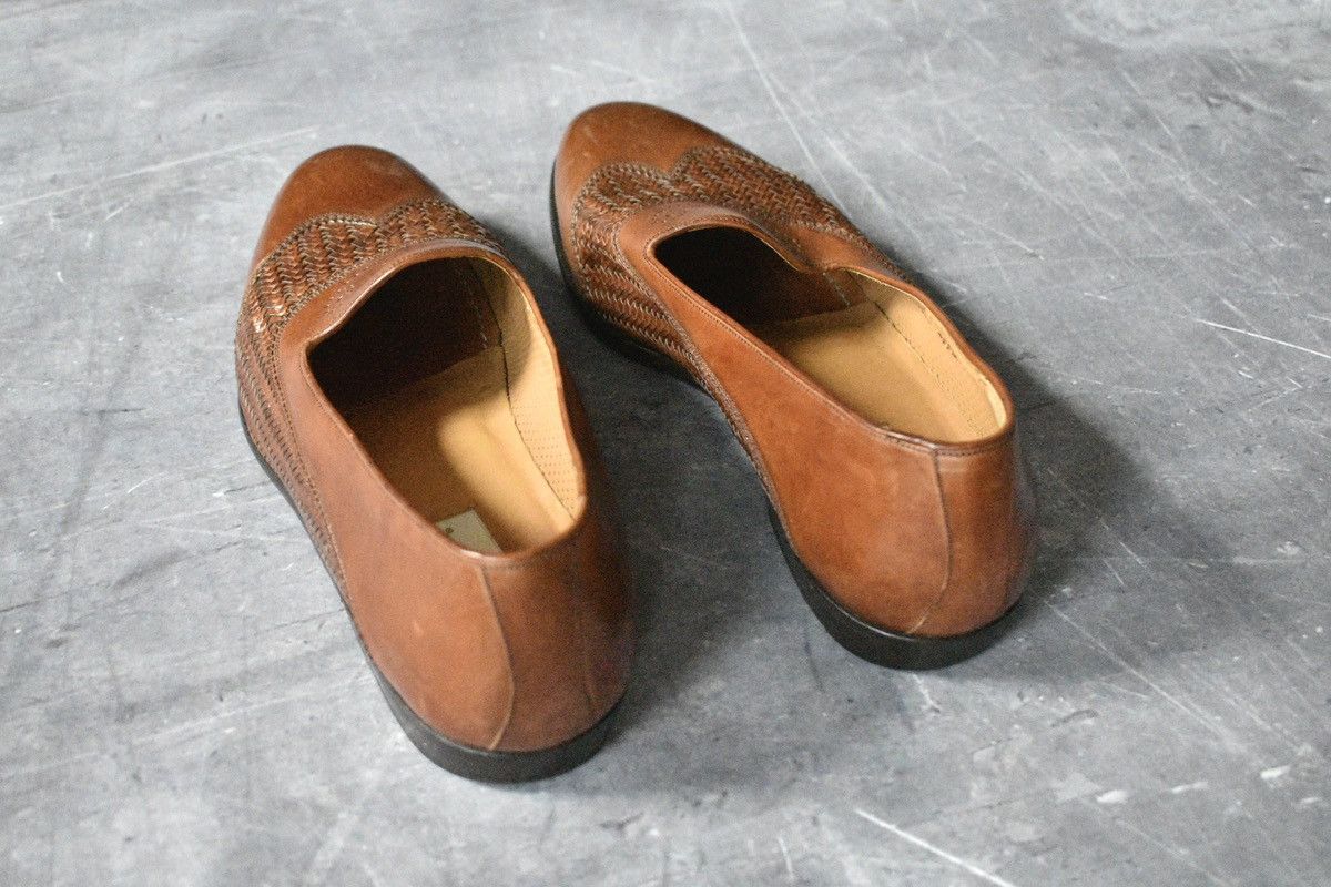 Mezlan Mezlan Brown Leather Loafers (11) Size US 12 / EU 45 - 6 Thumbnail
