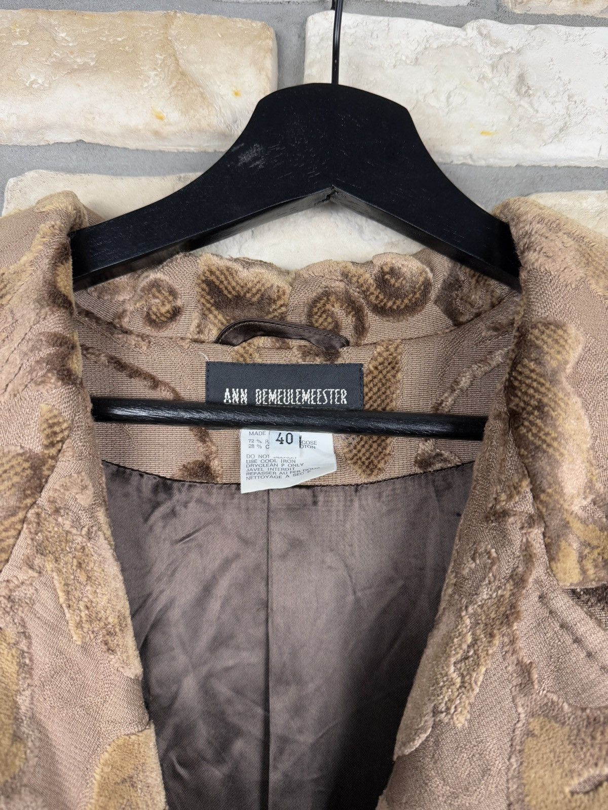 Ann Demeulemeester × Designer Very rare oversize ann Demeulemeester trench coat Size M / US 6-8 / IT 42-44 - 7 Thumbnail
