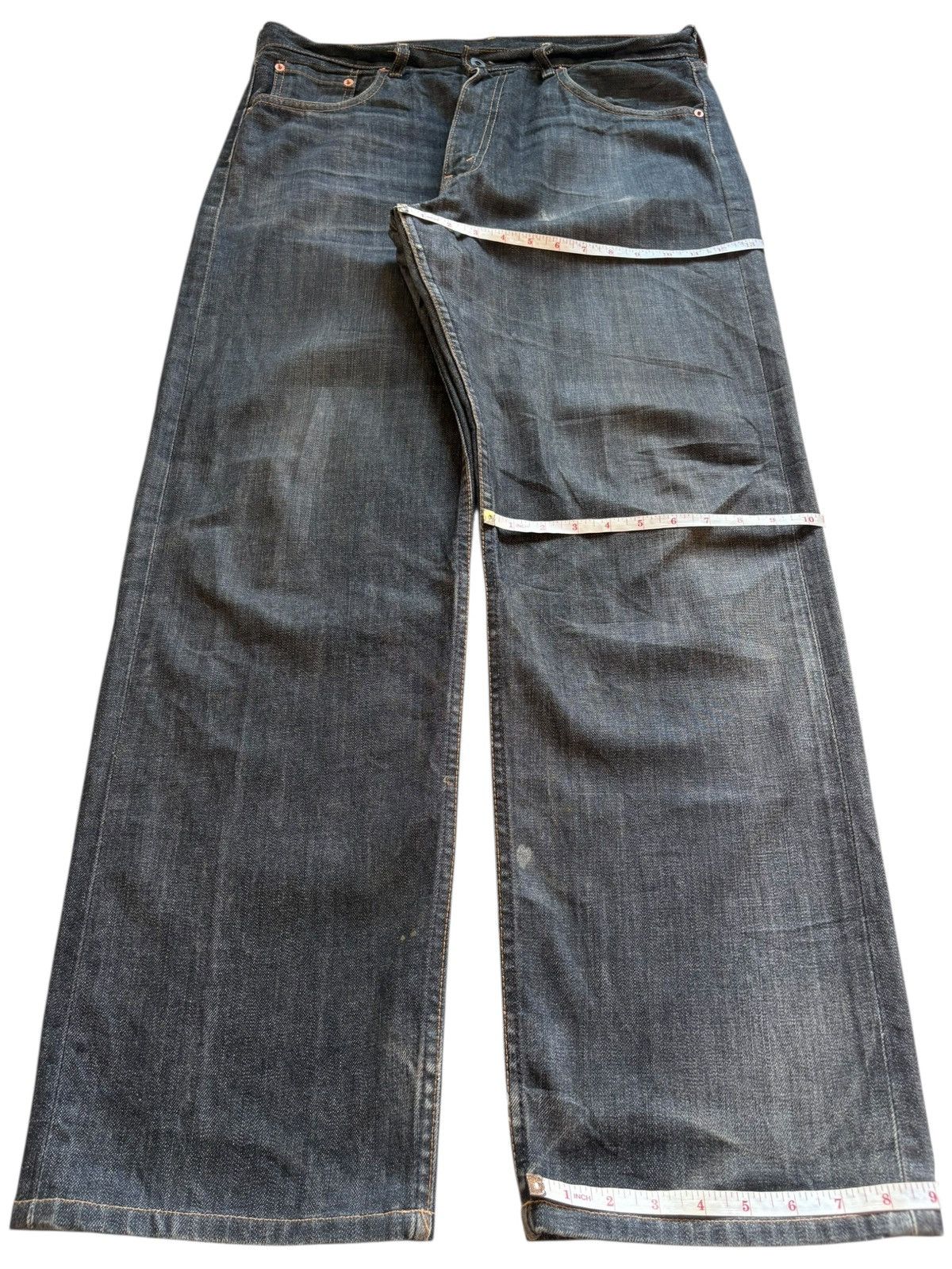 Levi's Vintage 90s Levis 503 Rusty Wash Baggy Jeans Size US 36 / EU 52 - 14 Thumbnail