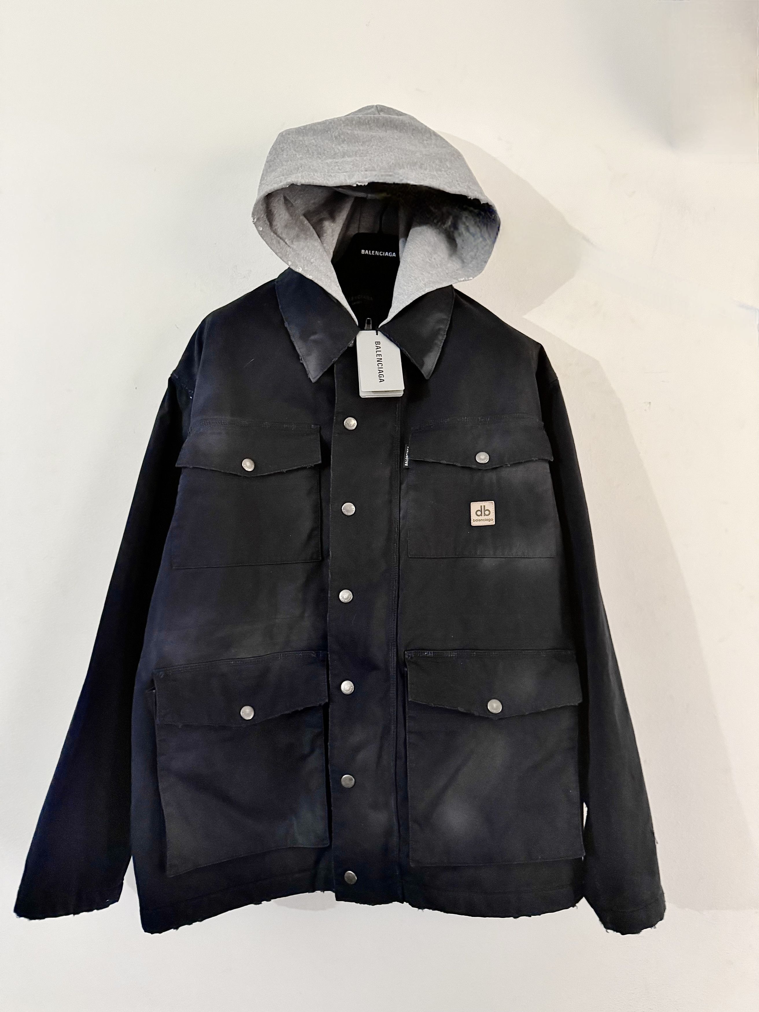 Balenciaga Oversized Cotton Gabardine Parka Size US M / EU 48-50 / 2 - 3 Thumbnail
