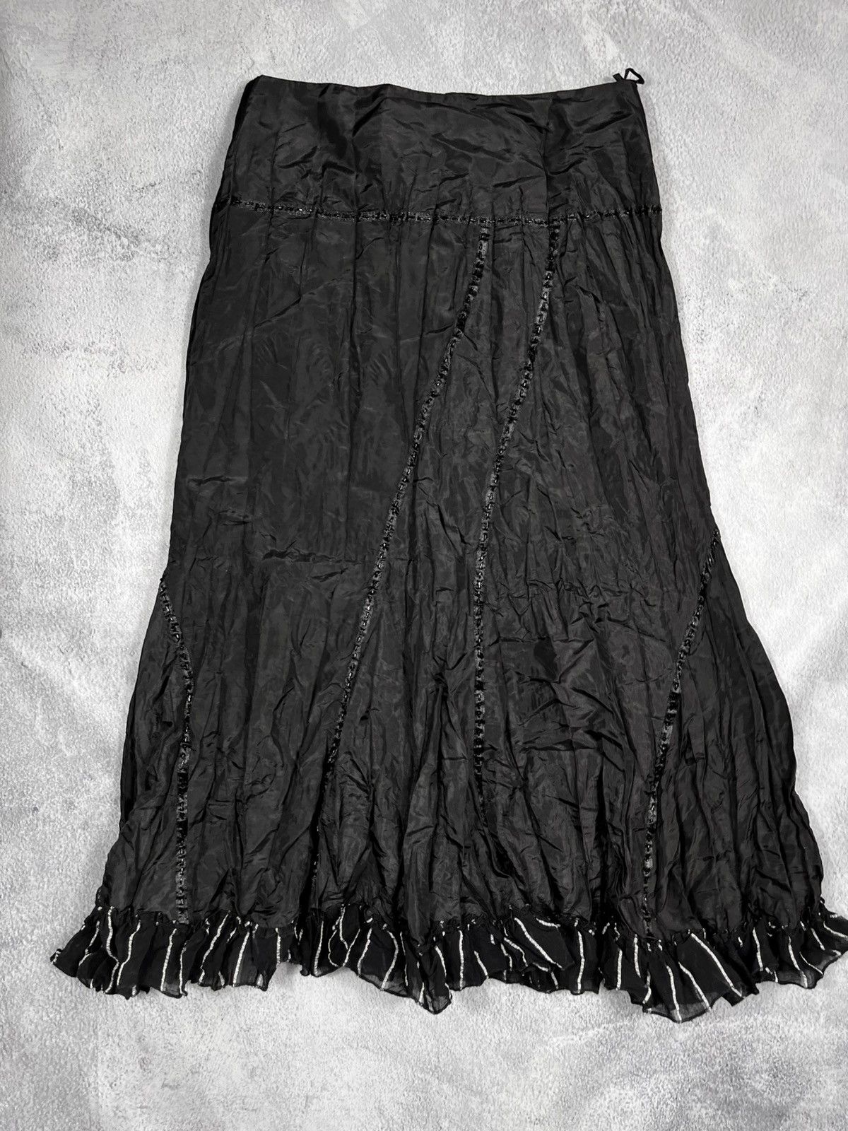 Vintage Vintage 90s maxi skirt opium gothic style streetwear Size 28" / US 6 / IT 42 - 8 Thumbnail