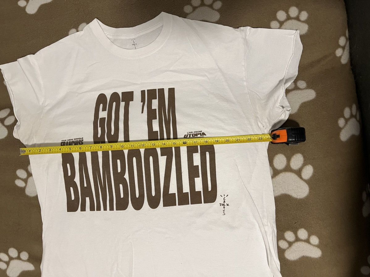 Travis Scott Travis Scott got em bamboozled tee Size US XL / EU 56 / 4 - 5 Thumbnail