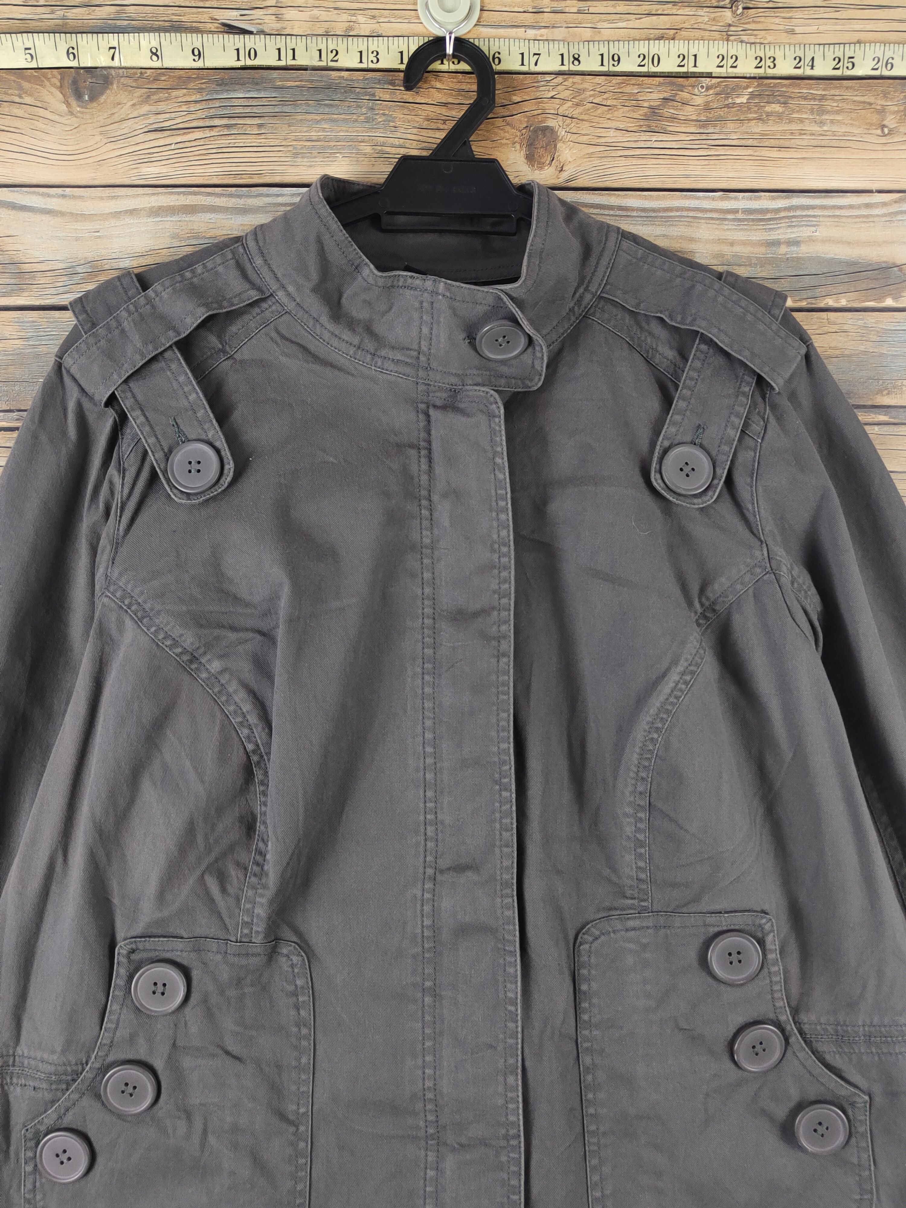 Japanese Brand DL Torrid Dark Gray Jackets #2686 Size US L / EU 52-54 / 3 - 2 Thumbnail