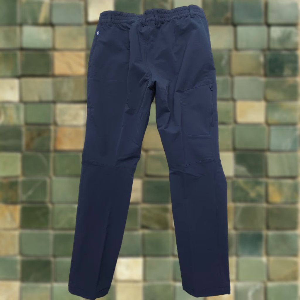 Vintage Fjallraven Abisko Winter Stretch Trousers Womens 12 Blue Trekking Softshell EUC Size 34" / US 12 / IT 48 - 1 Thumbnail