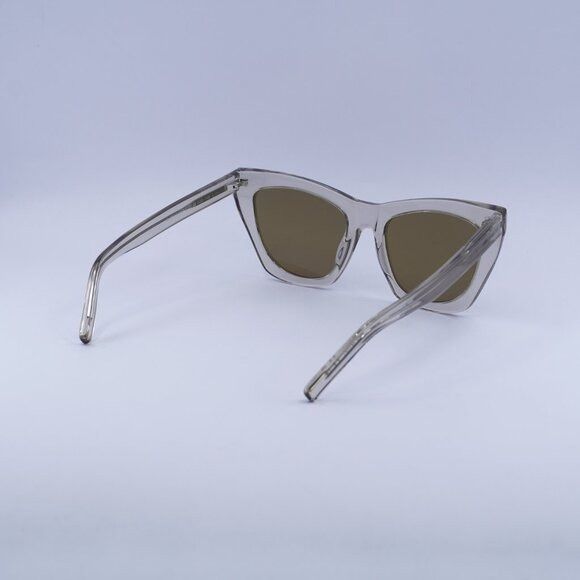 Saint Laurent Paris 🕶️ New Saint Laurent SL214 KATE 032 Sunglasses - Beige Size ONE SIZE - 10 Thumbnail