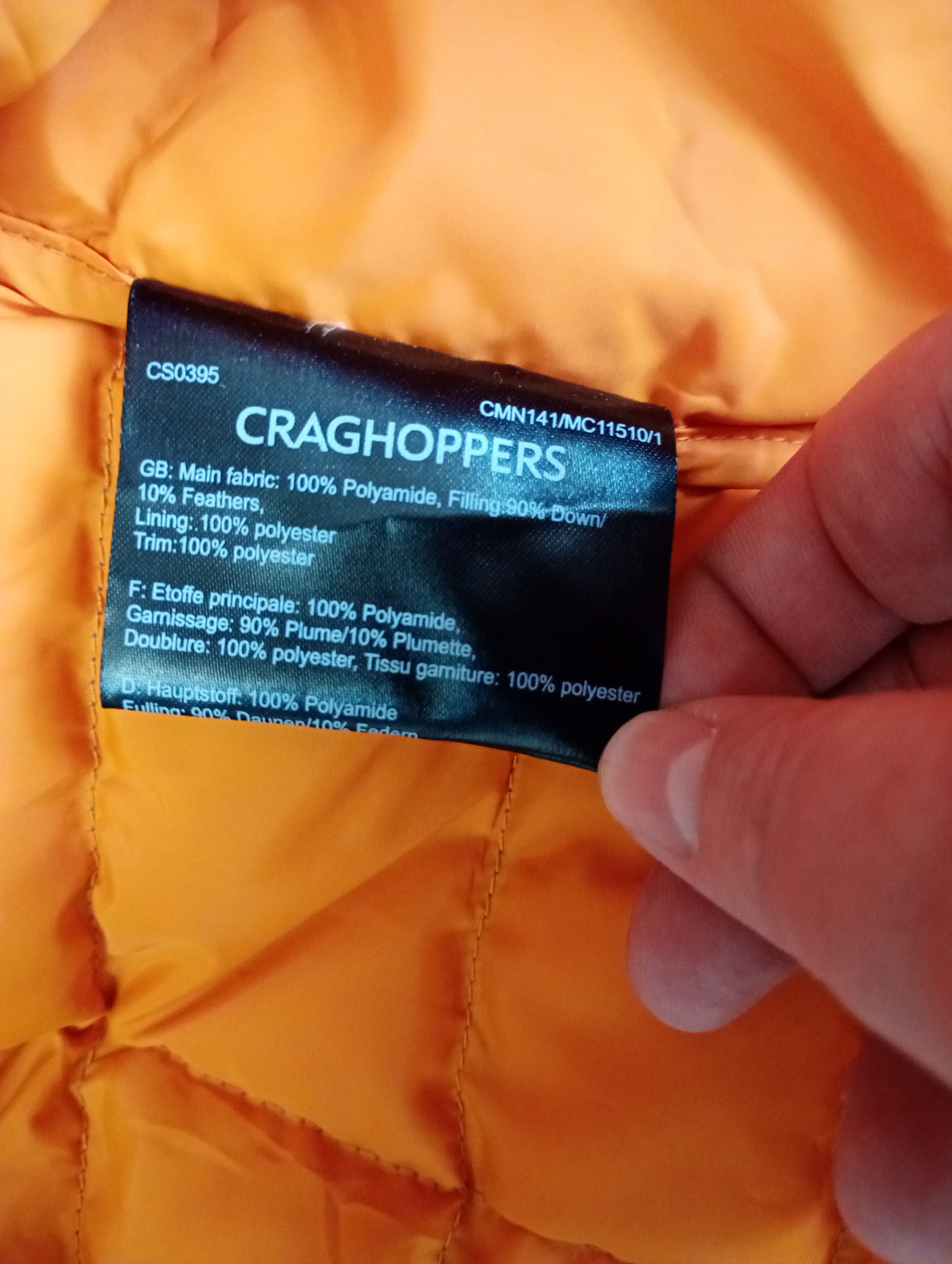 Other Craghoppers Downlite Down Jacket Size US XL / EU 56 / 4 - 15 Thumbnail
