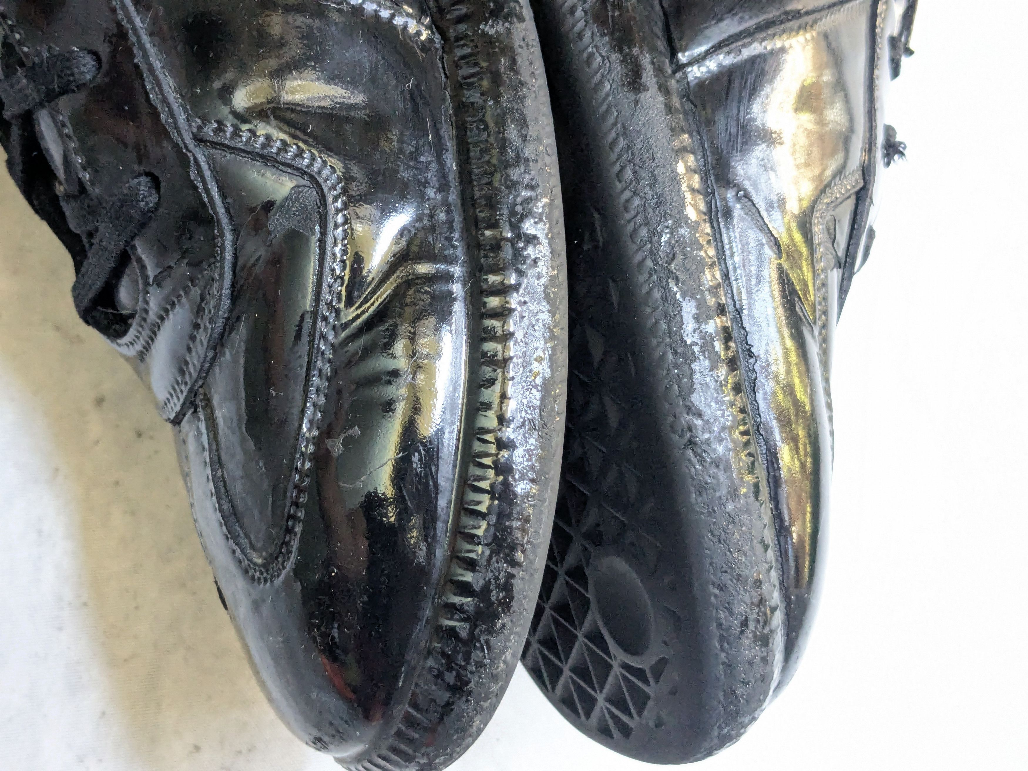 Maison Margiela Maison Margiela Replica GAT Black Patent Leather 12 45 Low Size US 12 / EU 45 - 13 Thumbnail