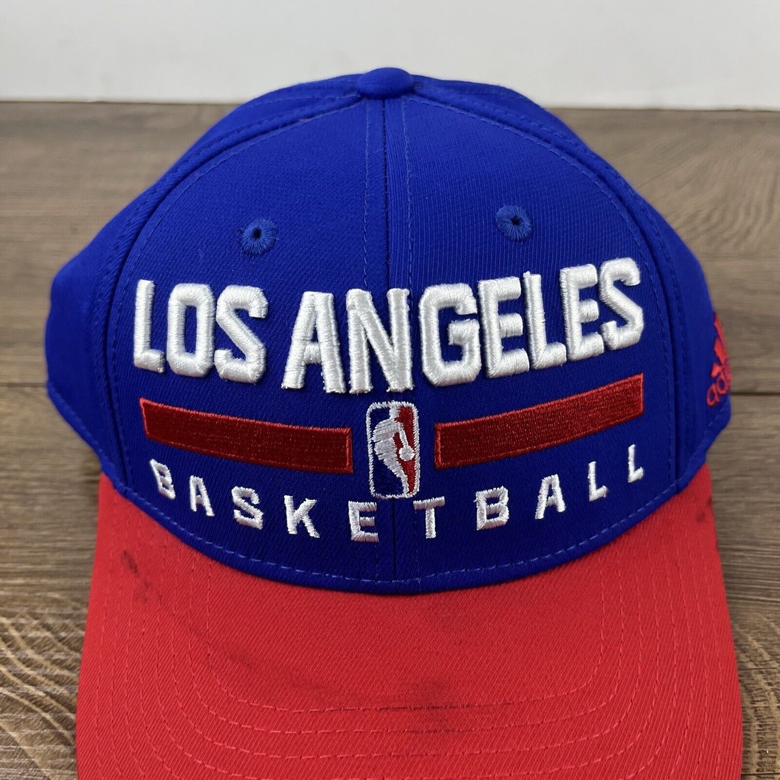 Adidas Los Angeles Clippers Snapback Hat Adidas Blue Cap Adjustable Size ONE SIZE - 8 Thumbnail