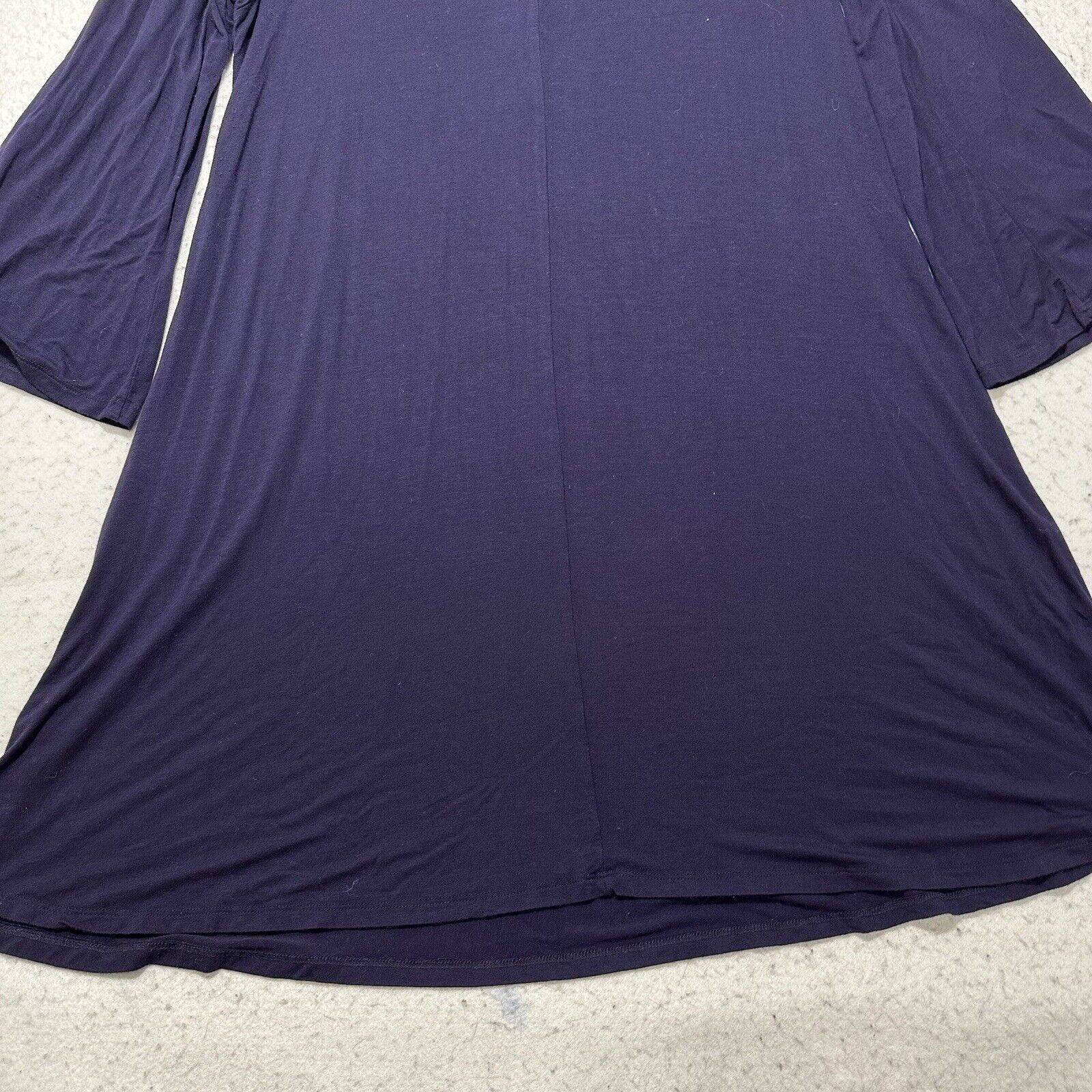 Other Just Found 1X A-Line Dress Strappy Sleeve Purple Lace Size XL / US 12-14 / IT 48-50 - 12 Thumbnail