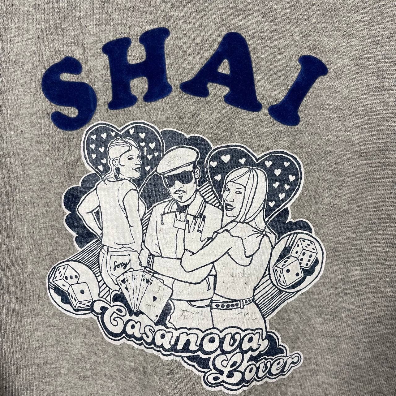 Band Tees × Vintage Vintage SHAI 90s Casanova Lover Graphic t-shirt Size US M / EU 48-50 / 2 - 3 Thumbnail