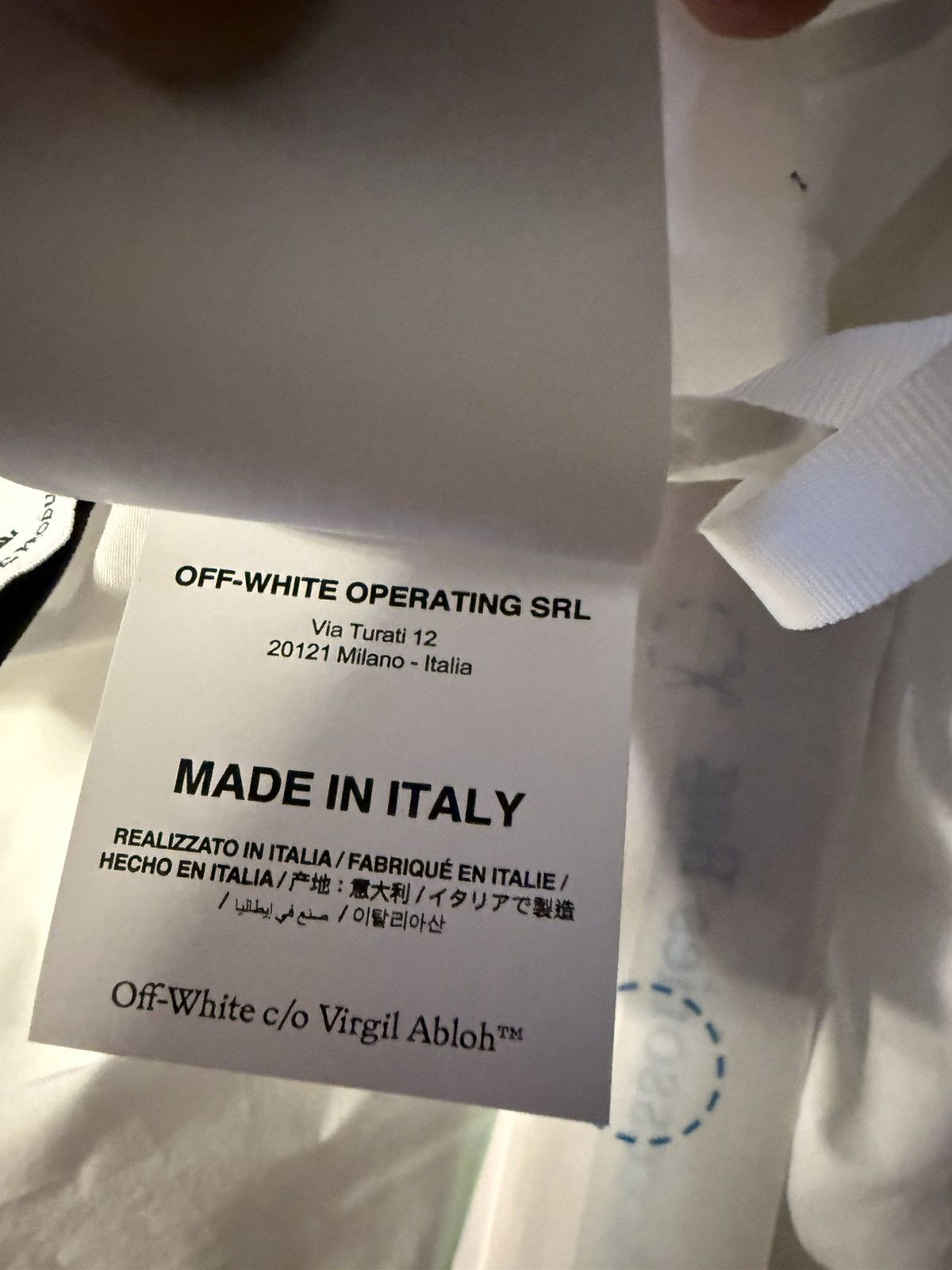 Off-White Off-White Exact Opp cotton shirt Size US M / EU 48-50 / 2 - 8 Thumbnail