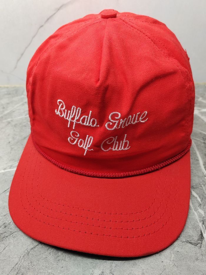 Vintage Vintage Buffalo Grave Golf Club Cap Hat Size ONE SIZE - 1 Thumbnail