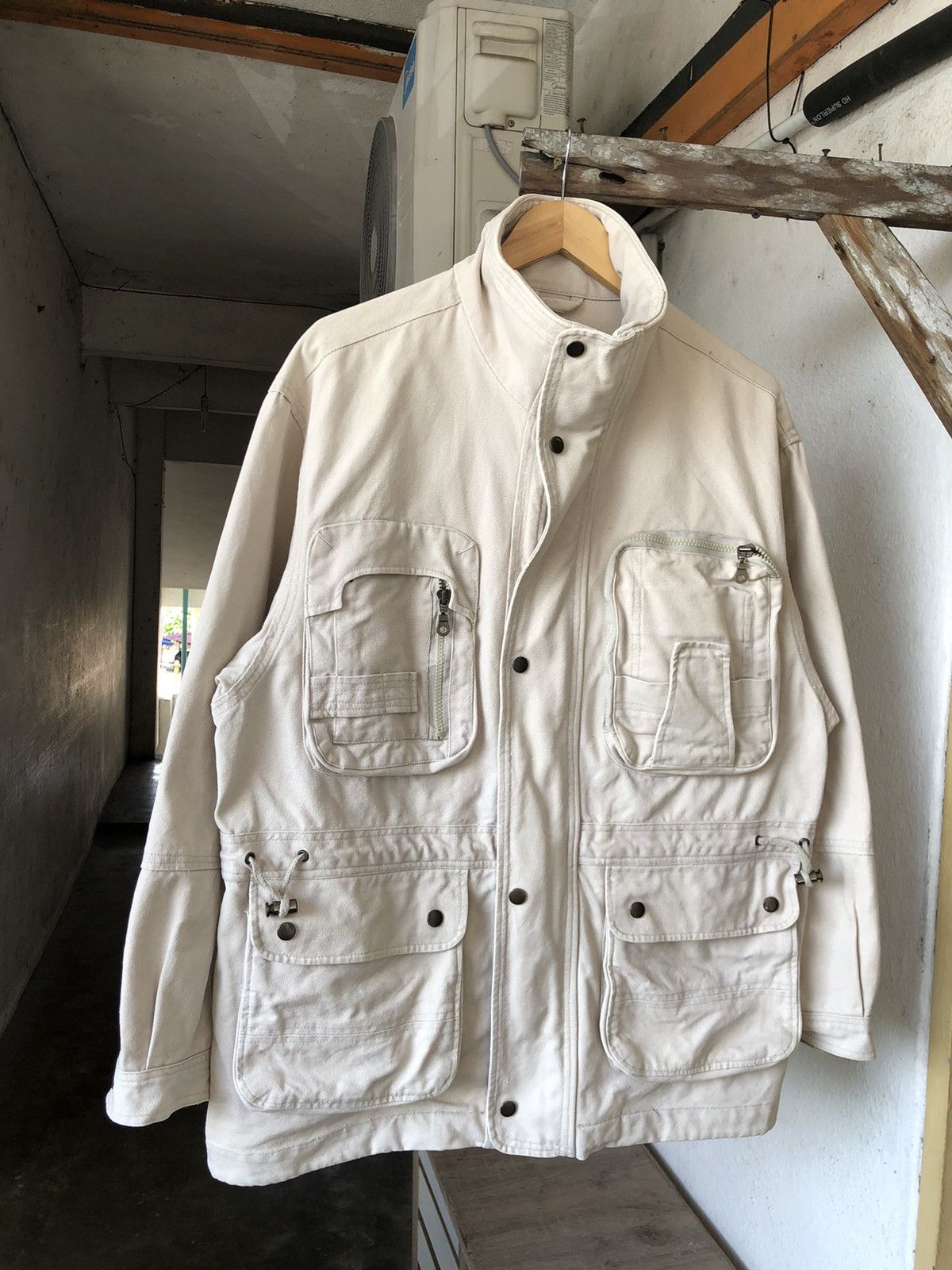 Japanese Brand Korean Designer❗️St.Next Chore Tactical Multipocket Jacket Size US XL / EU 56 / 4 - 3 Thumbnail